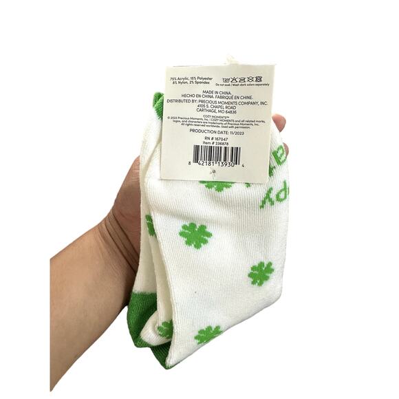 Cozy Moments St Pattys socks - Picture 3 of 3